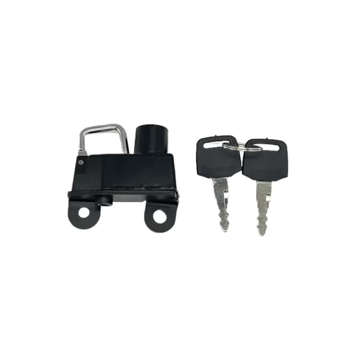 Verrou de casque antivol latéral avec 2 clés, accessoires de moto pour Ducati Scrambler 800 Scramble