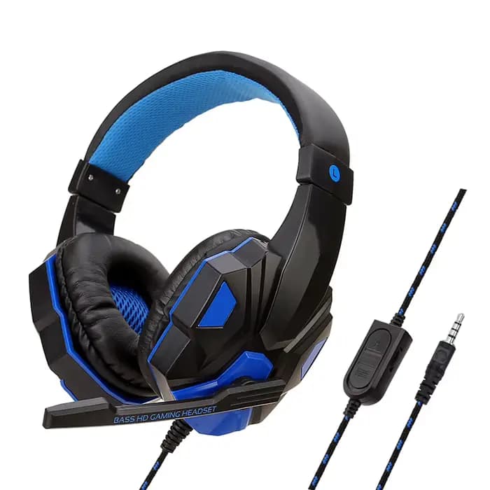 3.5mm casque filaire casque de jeu écouteurs musique pour ordinateur avec micro casque stéréo SVirtu