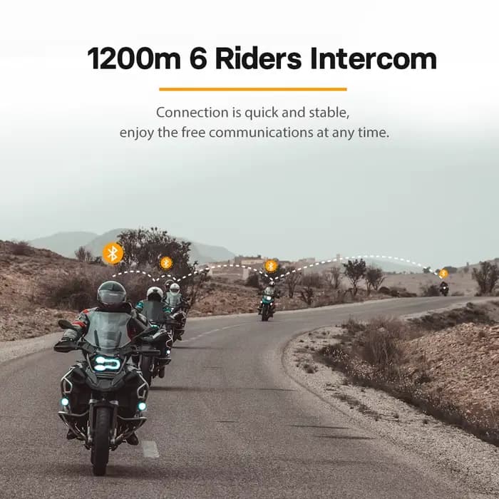 FreedConn moto interphone Bluetooth casque casque étanche musique partager BT 5.0 FM Radio commutate