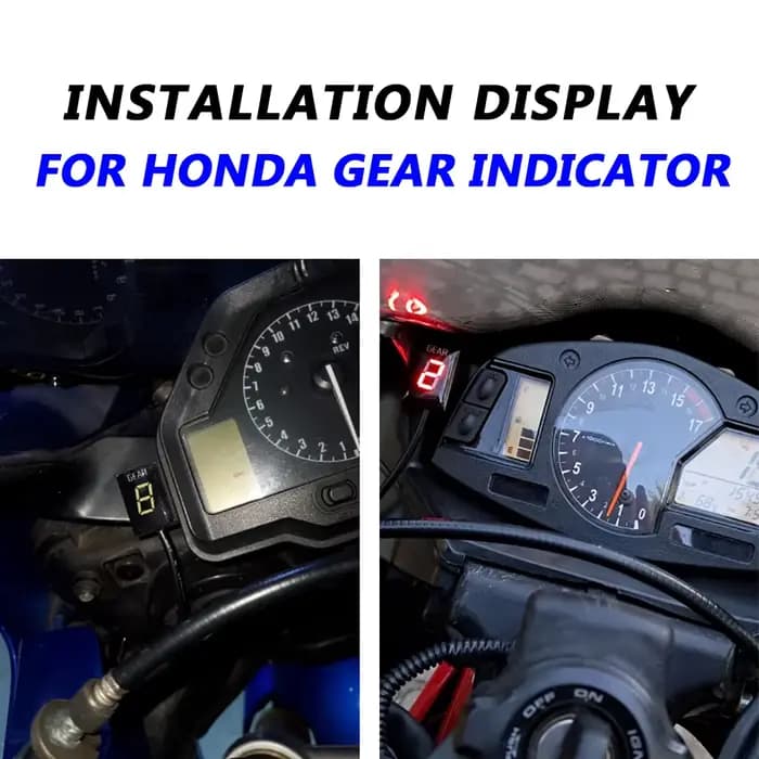 Indicateur de Vitesse étanche pour Moto Affichage LED pour Honda CBR CB500X CB400SF CB650F CB1300 CB