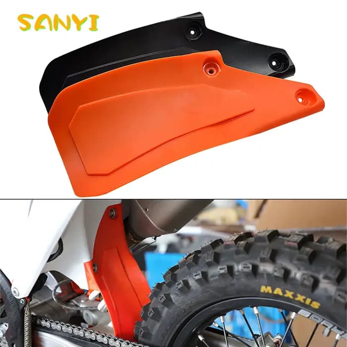 Garde-boue arrière de moto, Kit en plastique, amortisseur de chocs, boîte à Air, rabat de boue, prot
