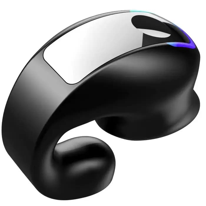 Casque Bluetooth sans fil à Conduction osseuse 5.3, casque parlant à clipser, longue durée de vie sa