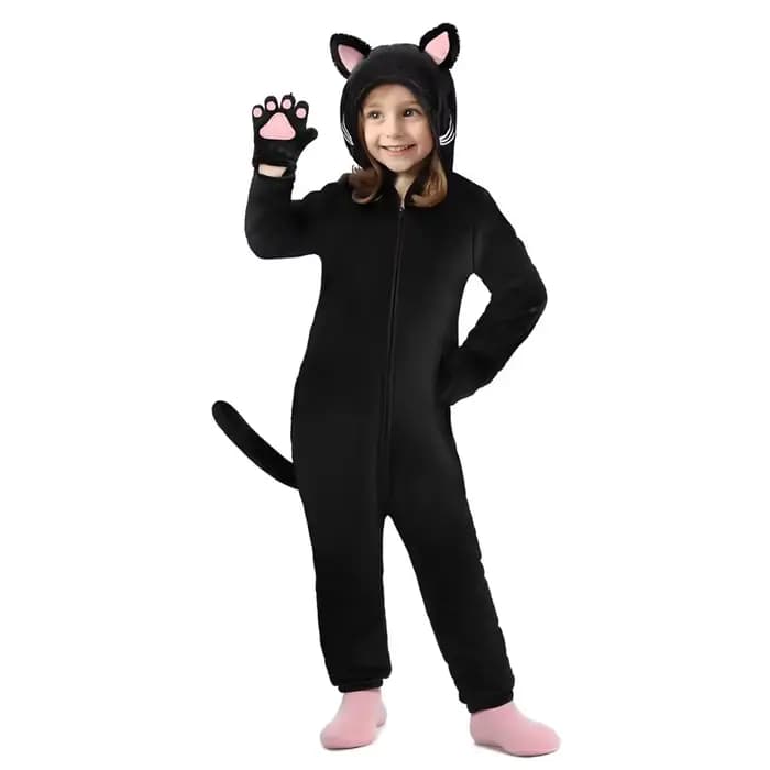 Combinaisons pour animaux Léopard Chat Costume de scène pour animaux Enfants Halloween Carnaval Fête