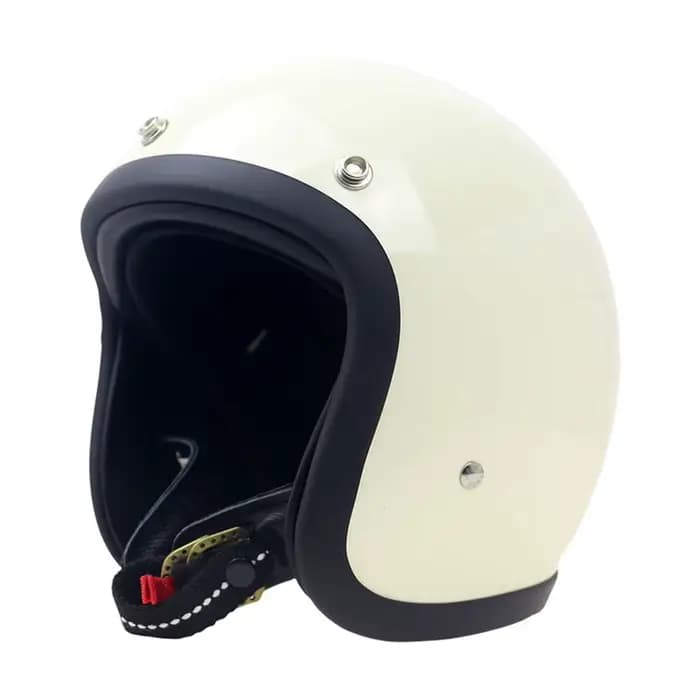 500TX casque de Moto à visage ouvert véritable Vintage rétro Scooter équitation 3/4 Jet Casco DOT ap