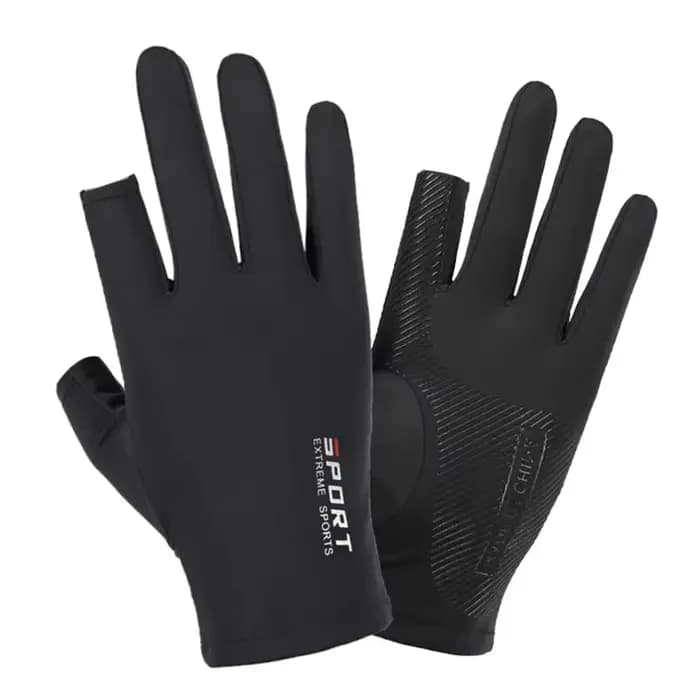 Gants de course de moto en soie glacée pour hommes et femmes, Sports de plein air, Fitness, conduite