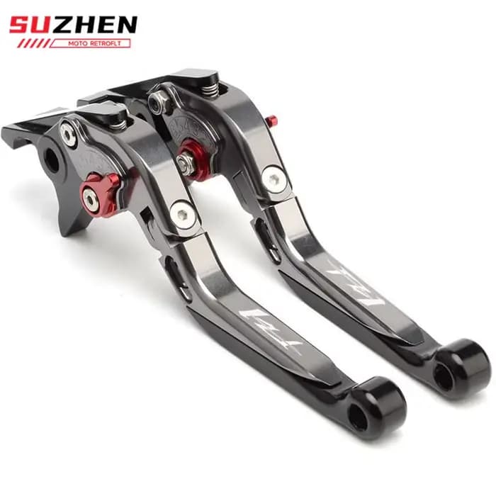 Leviers d'embrayage de frein de moto or et titane, logo FZ1, FAZER 2006, 2007, 2008, 2009, 2010, 201