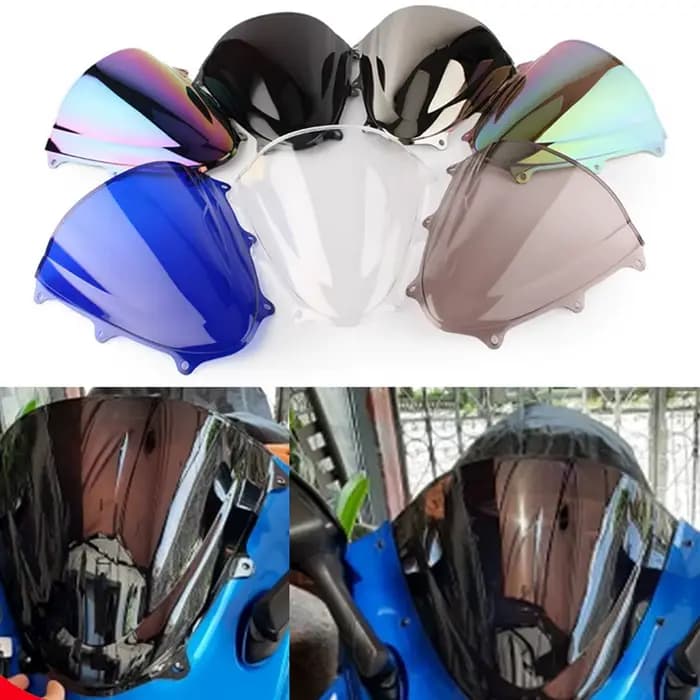 Pare-brise à Double bulle pour moto Suzuki GSX-R GSXR 600 750 GSXR600 2011-2018 K11, accessoires de