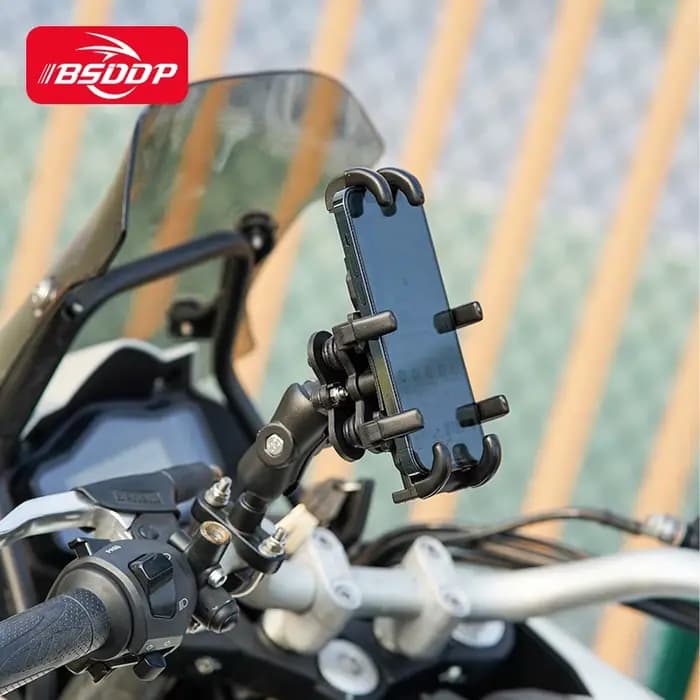 Support universel de téléphone portable pour moto et vélo, support de Navigation en aluminium pour v