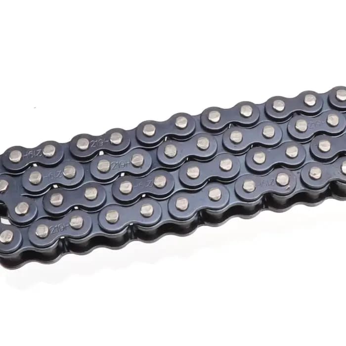 Chaîne d'entraînement renforcée 126 maillons 219 219H, pour TKM Rotax Karting Go Kart G Max Race, ch
