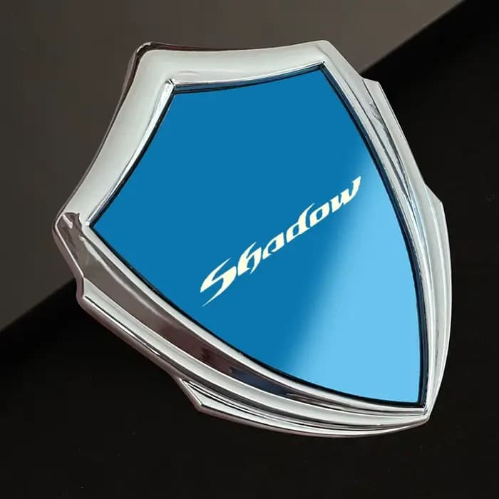 Accessoires de moto accessoires métalliques 3D autocollants de moto pour honda Shadow