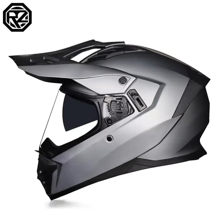 Casque de moto de rallye tout-terrain ORZ certifié DOT vtt ATV moto moto tout-terrain anti-éblouisse