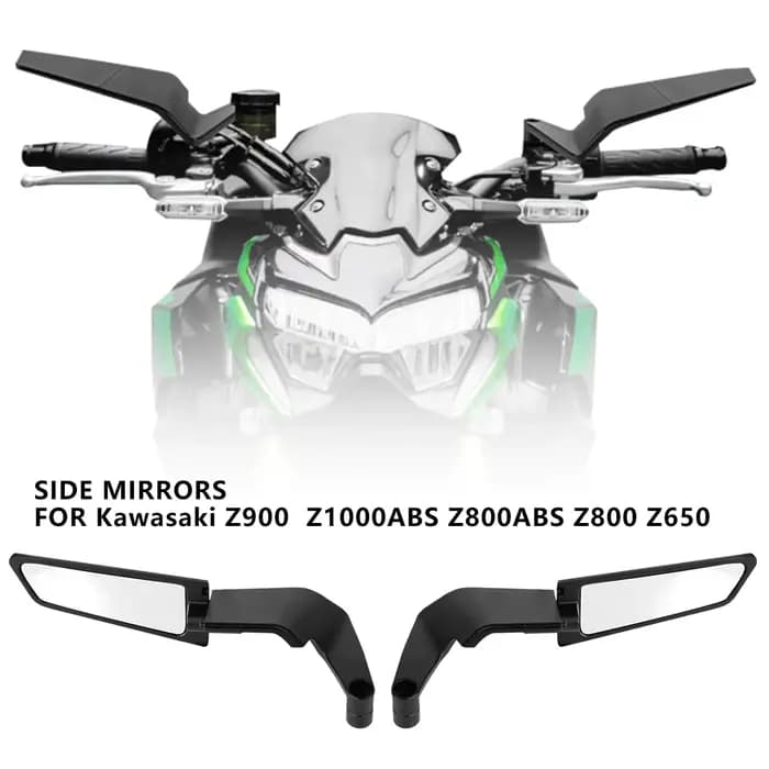 Winglets furtifs réglables pour moto YAMAHA, miroir rotatif, accessoires de moto, trucs, 03, 07, 09,