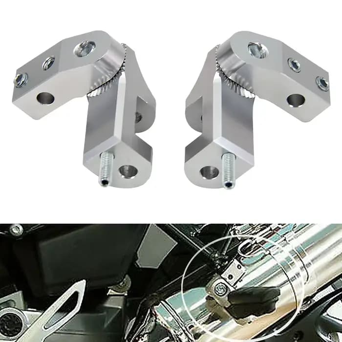Repose-pieds pour conducteur et passager, support d'abaissement pour BMW R 1200GS RT R1200GS R1200RT