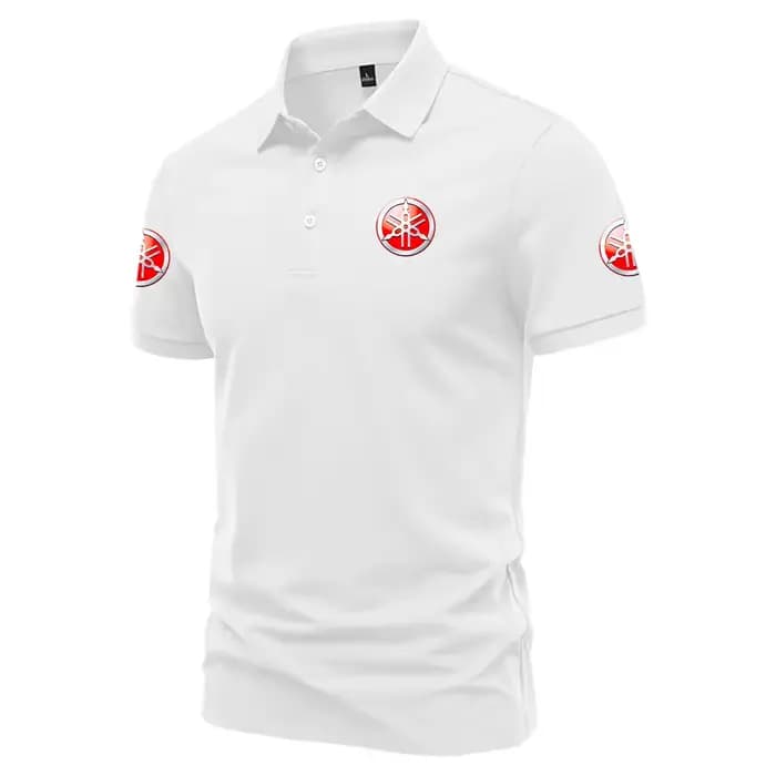Nouvelle chemise à boutons pour homme avec logo Yamaha, pour équipe de course moto, compétition, spo