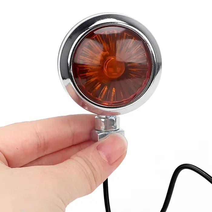 Clignotants LED universels pour moto, feux arrière, indicateur de scooter, accessoires de vélo de co