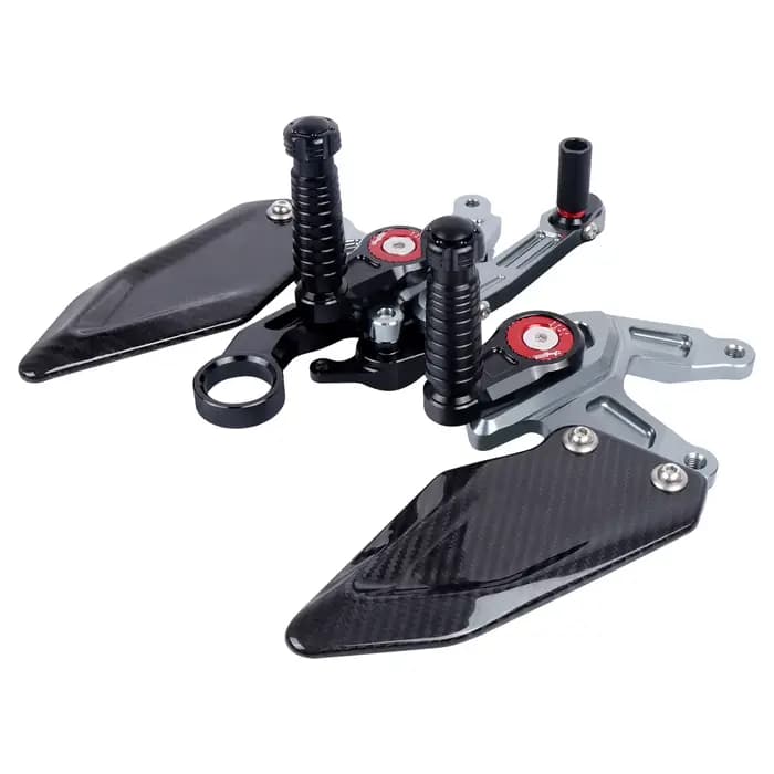Repose-pieds réglables en fibre de carbone pour moto BMW S1000RR S 1000 RR 2015-2018