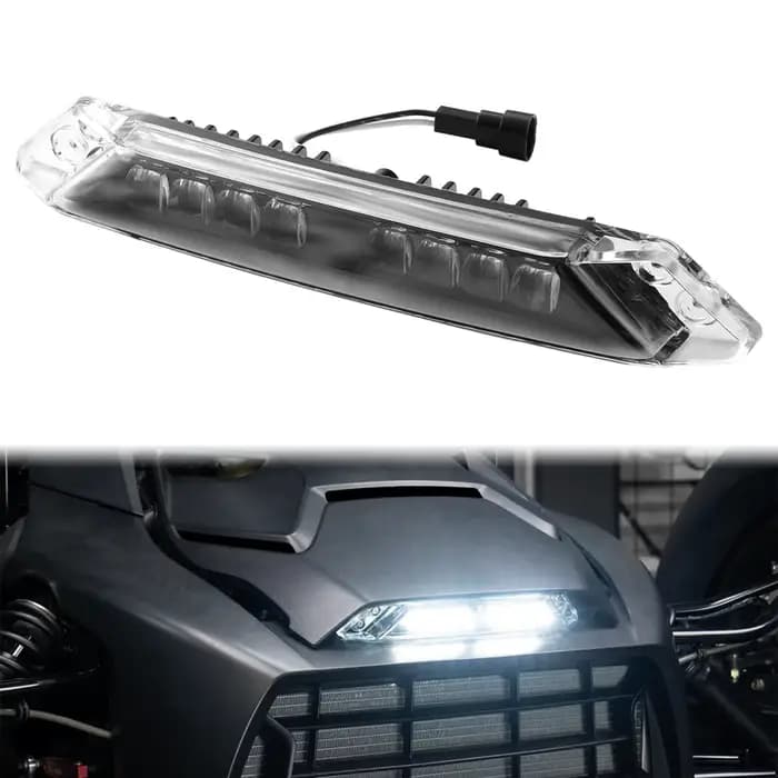 Barre lumineuse LED pour pare-chocs avant, installation facile, durabilité accrue, accessoire pour C