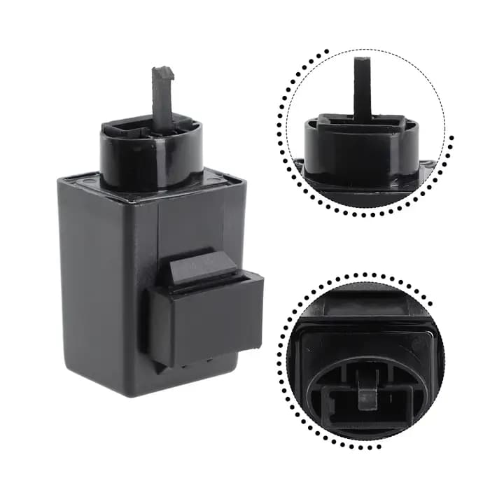 Relais de clignotant de moto LED universel 2 broches 12V clignotant électronique clignotant moto rel