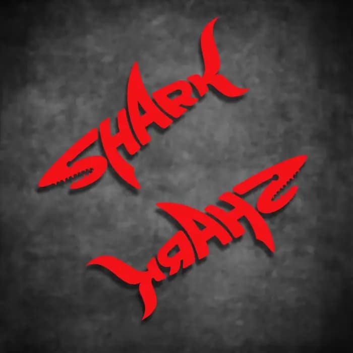 Autocollants pour casque de moto requin, Logo de visière Cool, décalcomanies créatives en vinyle, co