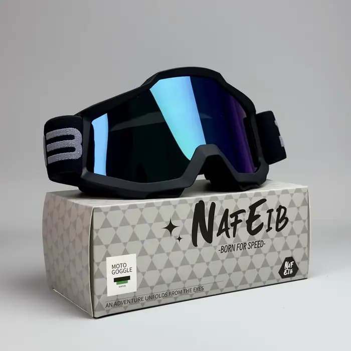NAFEIB lunettes de moto N17 Motocross lunettes de cyclisme en plein air tout-terrain ski Sport vtt A