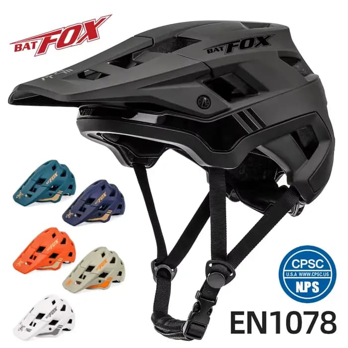 BATFOX-Casque VTT ultraléger pour homme et femme, pour vélo de route et de montagne, nouvelle collec
