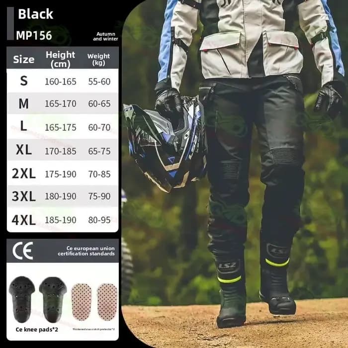 Veste de moto toutes saisons, veste tout-terrain chaude et imperméable pour LS2 NARVIK, veste de mot