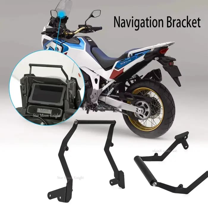 Support mobile pour moto, support de téléphone, plaque de navigation GPS, pour HONDA CRF1100L AFRICA
