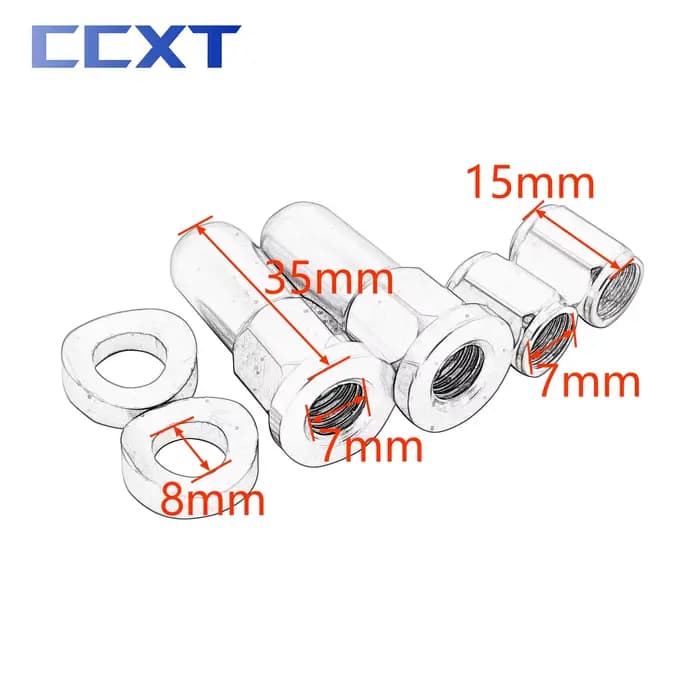 Bouchon de assujetde motocross CNC D343 pour Honda, Yamaha, Kawasaki, Suzuki, KTM, EXC, EXCF, SXF, X