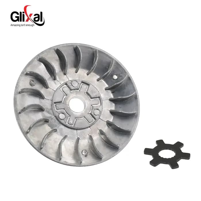 Glixal Ventilateur de variateur de course haute performance 98 mm pour cyclomoteur de scooter Minare