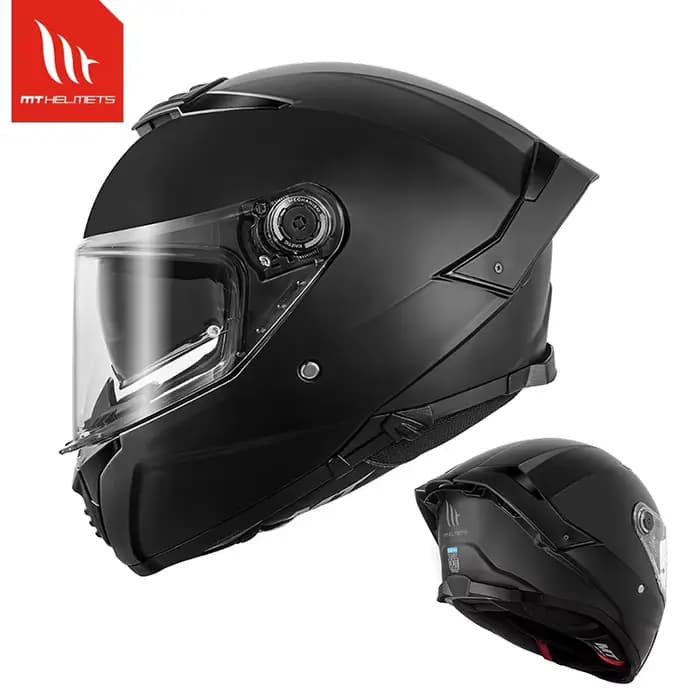 MTHELMETS casque de Moto MT Thunder 4 SV casque intégral hommes femmes double lentille grande aile a