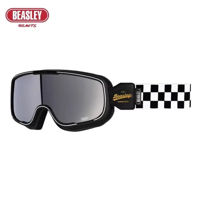 BEASLEY rétro casque complet moto autoroute croisière classiques café Racer Cascos ECE Vintage lunet