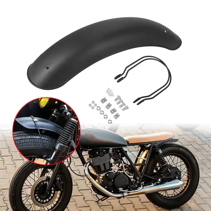Protecteur universel de couverture de garde-boue avant de MOTO, pour Harley Honda Yamaha Suzuki Cafe