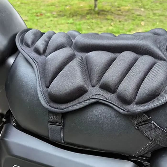 Coussin de siège de moto 3D universel absorbant les chocs, coussin de gel confortable, respirant, ho