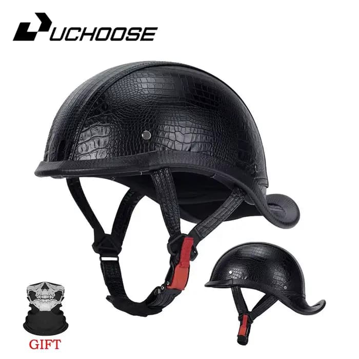 Demi-casque De Moto rétro, Bailer De mode pour Scooter, casque De sécurité, printemps et été