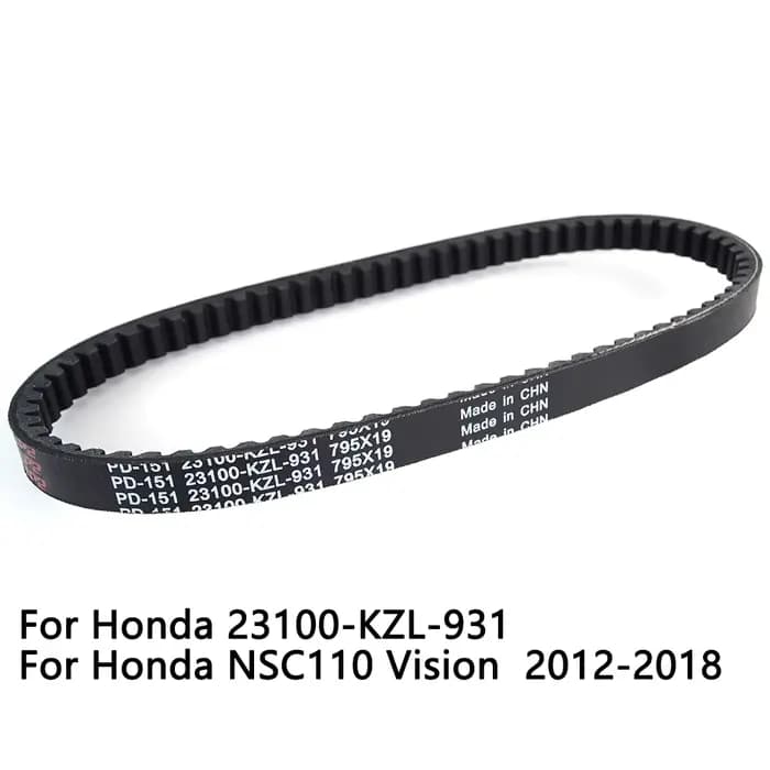 Courroie d'entraînement pour Honda NSC110 NSC 110 Vision 2012-2018, pièces d'accessoires de moto