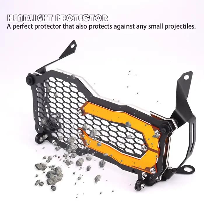 Protecteur de phare rabattable, couvercle de protection de calandre pour BMW R1250GS Adventure R1200