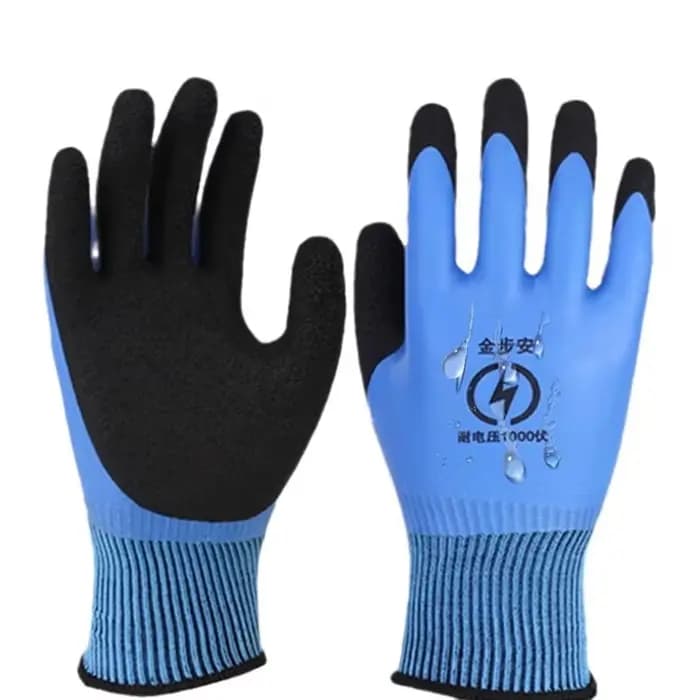 Gants isolants pour électricien, 1 paire, tension de tenue 1000V, haute élasticité, pour écran tacti
