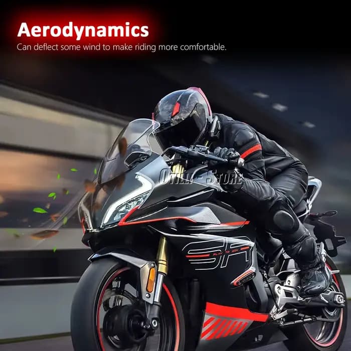 Pare-brise de moto, nouveau pour CFMOTO 450 SR 450SR 450sr 450 sr 2022 2023, rétroviseurs, aile de v
