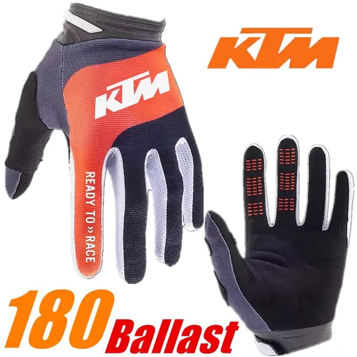 Gants de moto KTM 180 Ballast 2026, gants d'enduro, gants de moto tout-terrain, gants de moto MX, ga