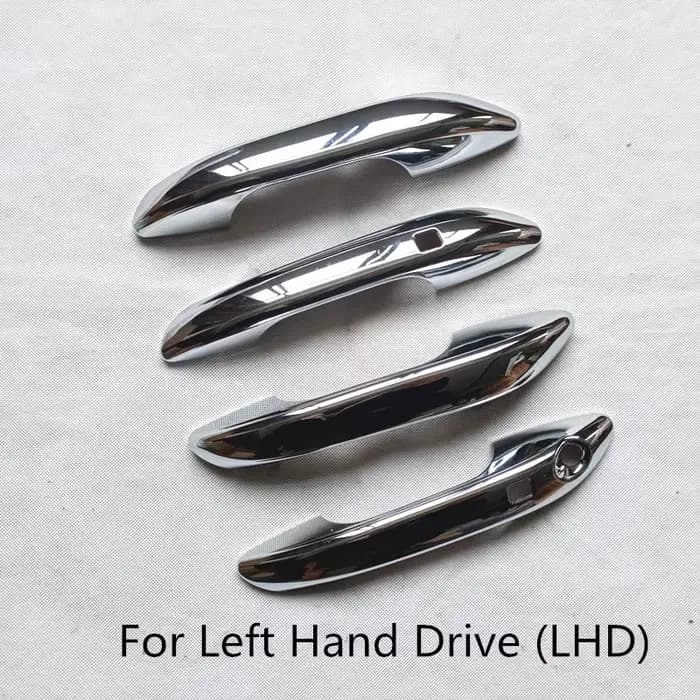 Couvercle de poignée de porte en plastique chromé, accessoires de voiture pour Hyundai i10 2020 2021