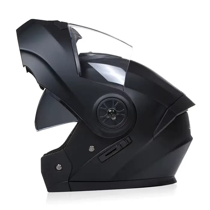 BLD – casque de Moto modulaire à double lentille, casque de sécurité rabattable pour descente, cours