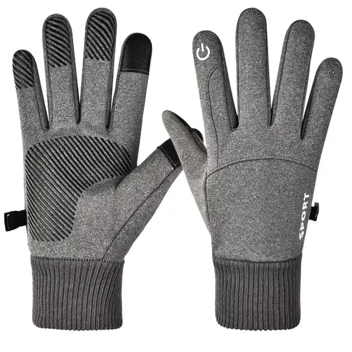 Gants de moto, gants d'hiver chauds à doigts entiers, imperméables, pour moto, ski, cyclisme, écran