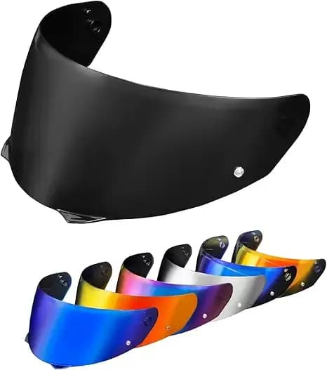 Visière de casque de moto i90, visière teinte HJ-33, bouclier facial, accessoires de pare-brise de r