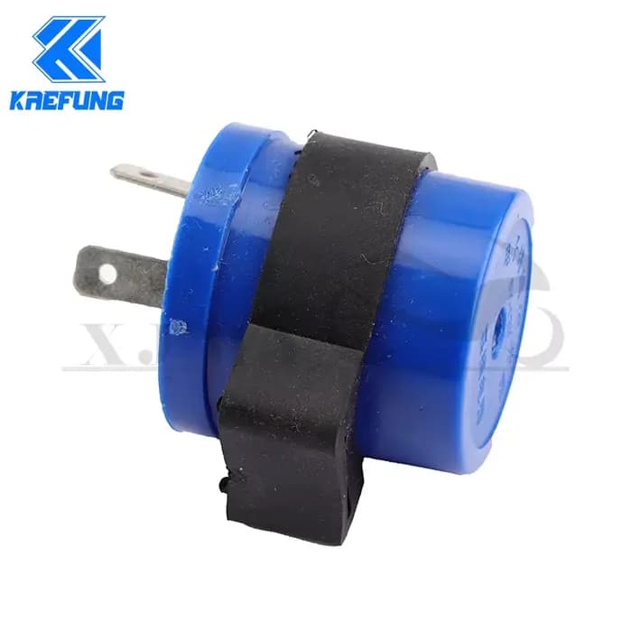 Clignotant intégré bleu pour moto, moteur, buzzer, clignotant, indicateur de citations, entrée DC 6V