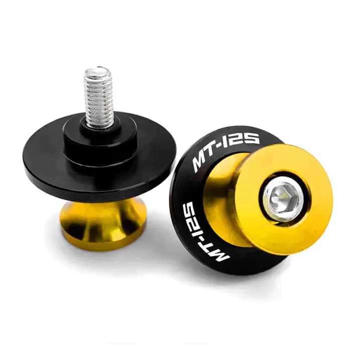 Pour YAMAHA MT125 MT-125 MT 125 2015 2016 2017 2018 moto M6 accessoires bras oscillant curseurs vis