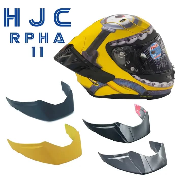 Pour HJC RPHA 11 casque décoration accessoires moto casque arrière spoiler étui HJC RPHA 11 Rpha11