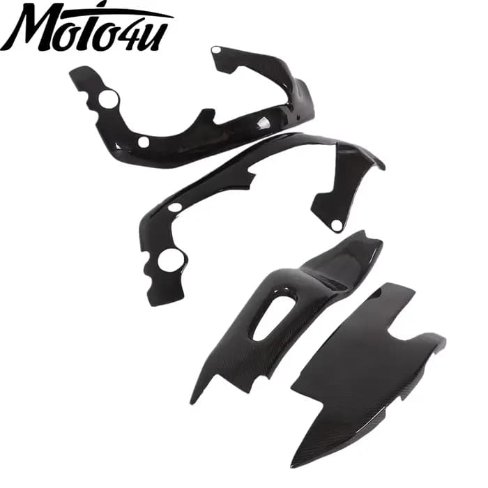 Couvercle de cadre en Fiber de carbone véritable et protecteur de bras oscillant, pour Honda CBR1000
