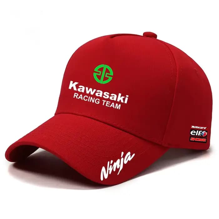 Kawasaki – chapeau de Baseball de championnat du monde de moto, pare-soleil pour passionnés de cycli