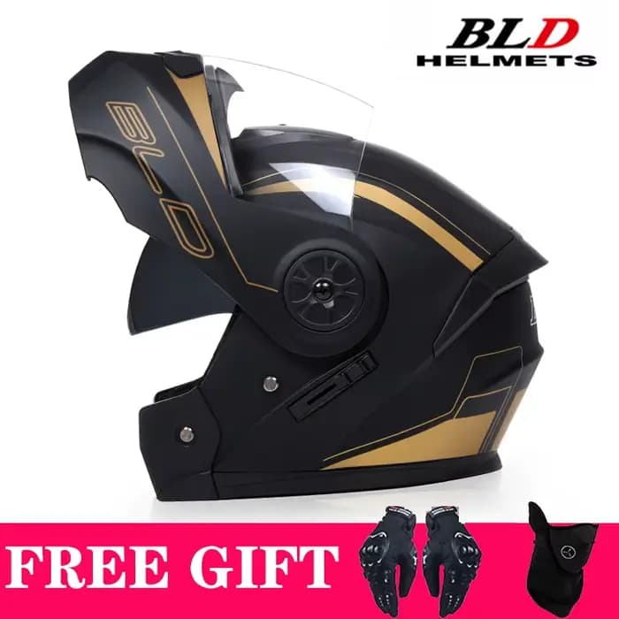 BLD-Casque intégral de moto professionnel personnalisé pour hommes et femmes, sécurité, descente, mo