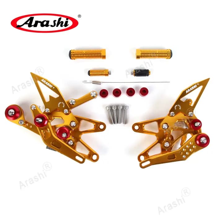 Repose-pieds Arashi Rider Race pour TRIUMPH Street Triple 765R 765RS 2017-2026 2018 2019 2020 2021 C